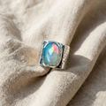 Fenella Iridescent Stone Ring