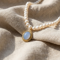 Yolanda Pearl Pendant Necklace