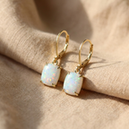 Seraphina Opal Square Earrings