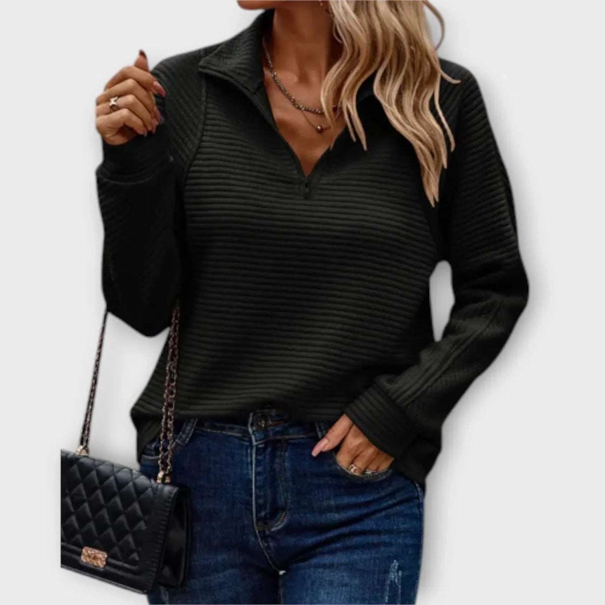 Olivia Half-Zip Pullover