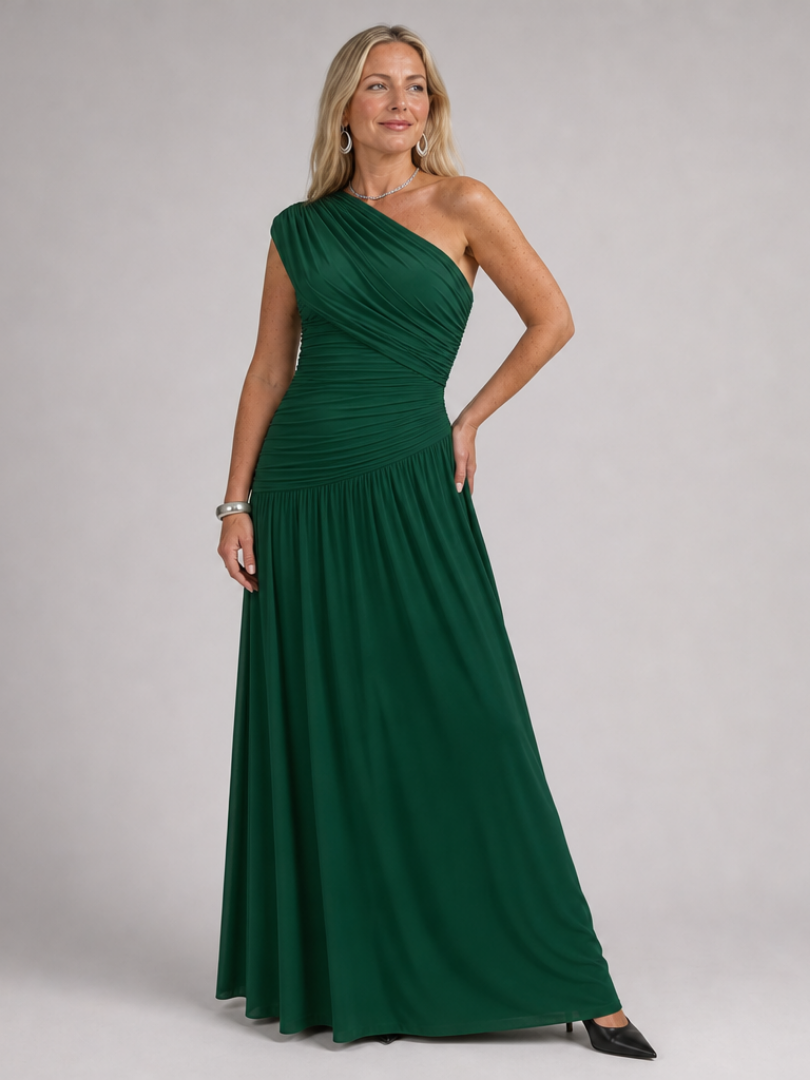 Ursula | Slit-Front Maxi Dress