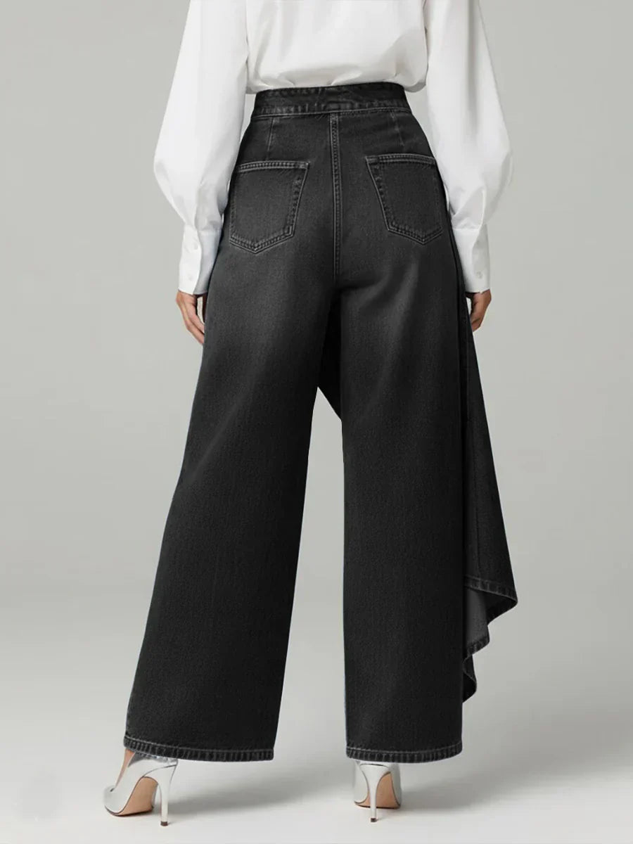 Zara High-Waisted Wide-Leg Jeans