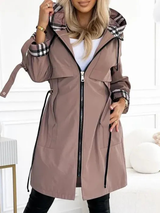 Orla Waterproof & Windproof Zip Coat