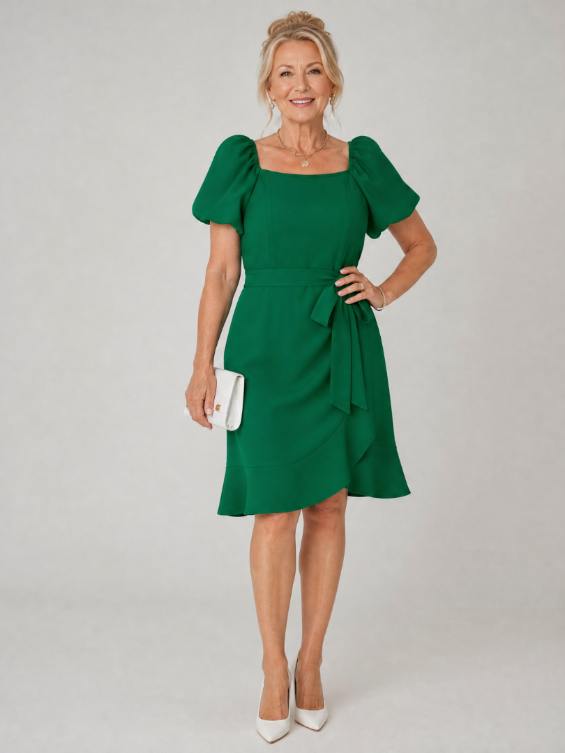 Katarina | Ruffled Wrap Dress