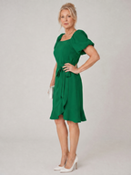Katarina | Ruffled Wrap Dress