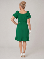 Katarina | Ruffled Wrap Dress