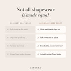 Sloane compared with ordinary shapewear